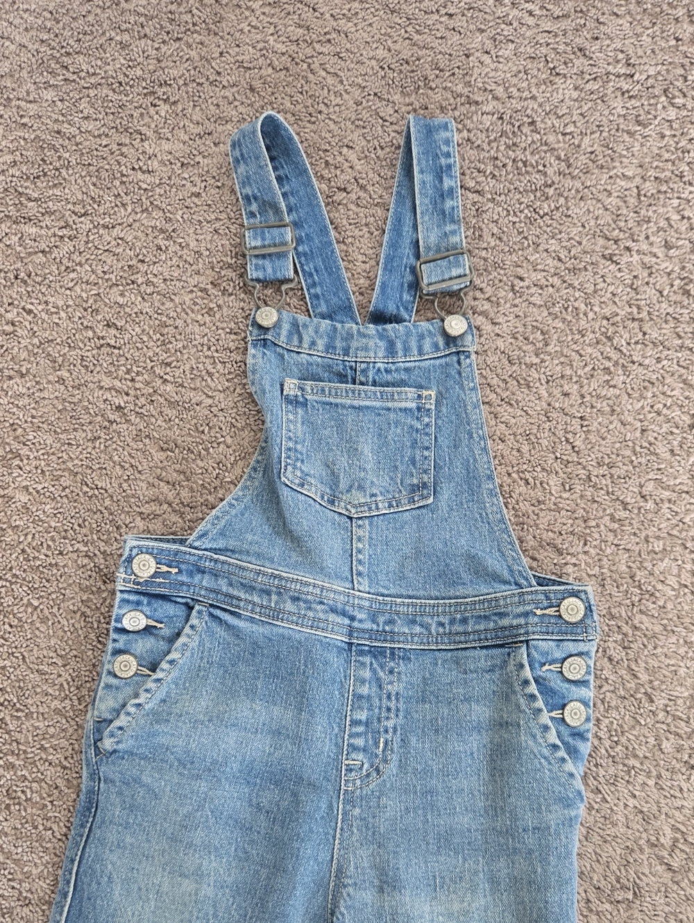 Cat & Jack Light Blue Denim Women's Overalls